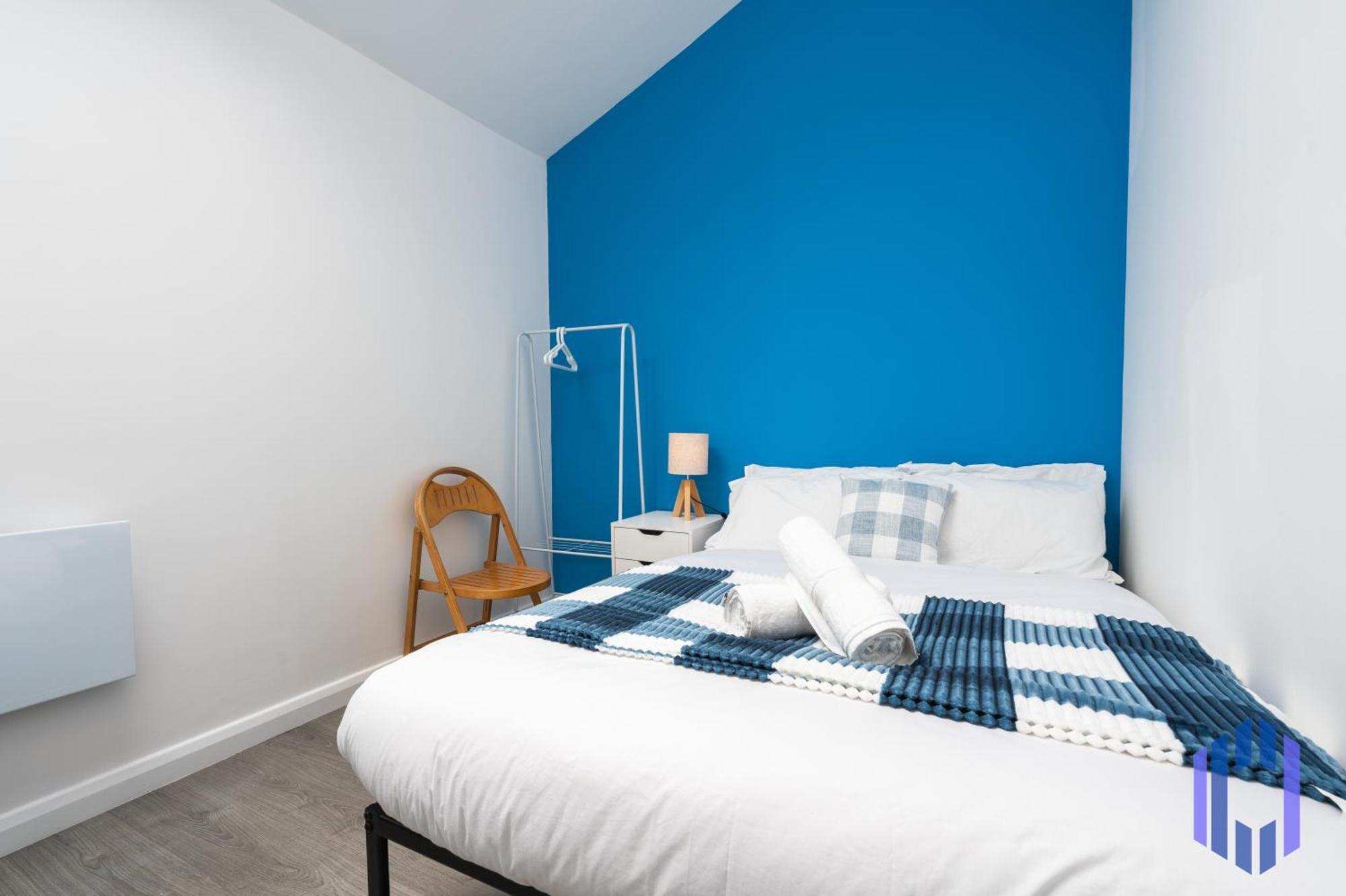 Santorini Blues By Cefas - Free Parking - - Near Airport * Manchester