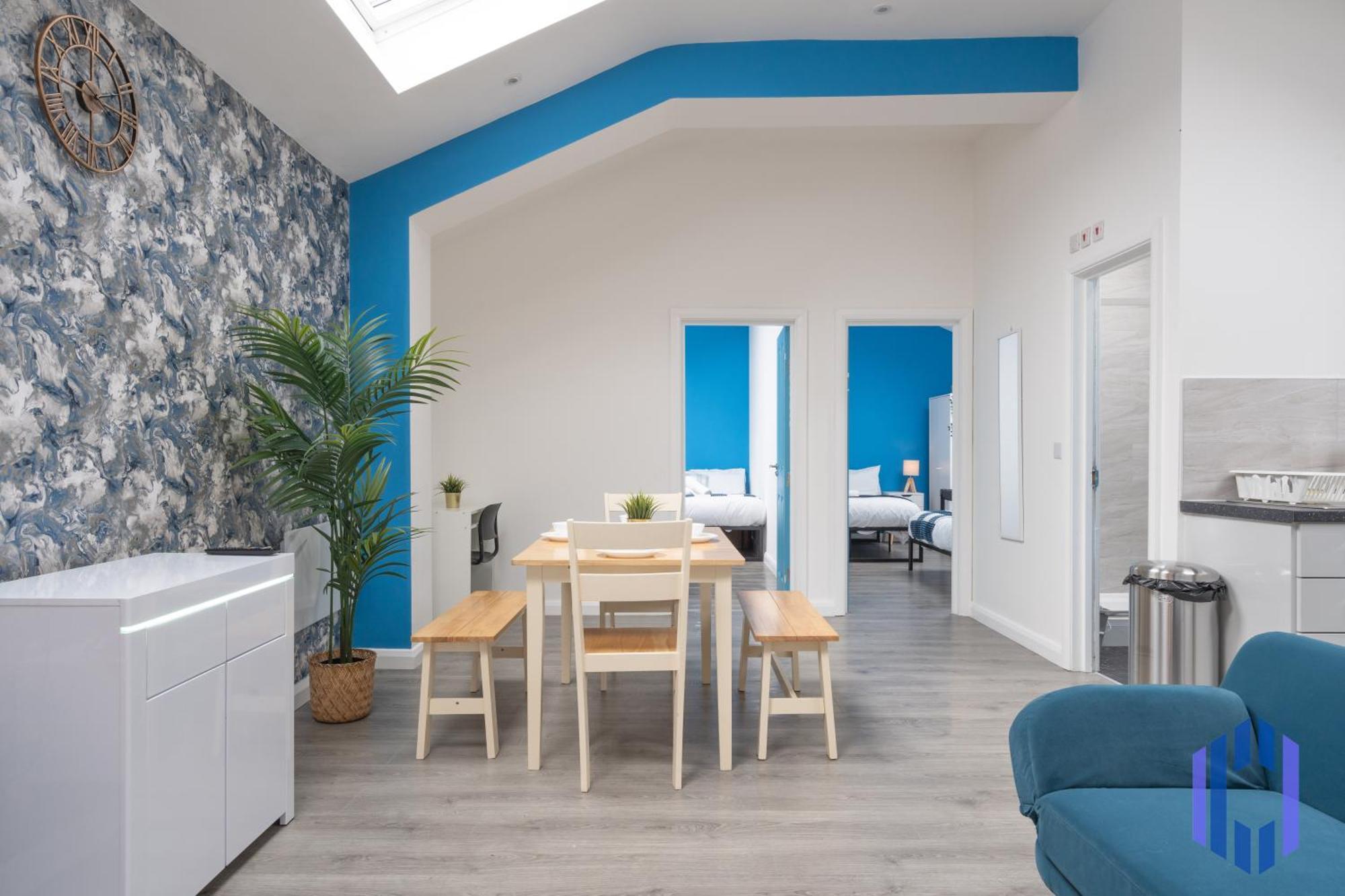 Santorini Blues By Cefas - Free Parking - - Near Airport